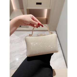 Túi xách nữ dự tiệc, ví, clutch nữ dự tiệc đính kim tuyến sang chảnh VDT99.