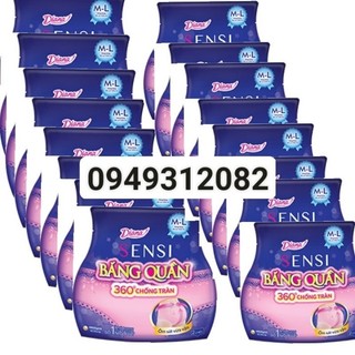 Combo 16 gói băng vệ sinh dạng quần size s-m, m-l