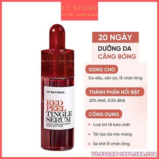 Tinh chất thay da sinh học red peel tingle serum chai 10ml