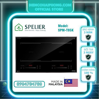 Bếp từ spelier spm-t85k nhập khẩu malaysia