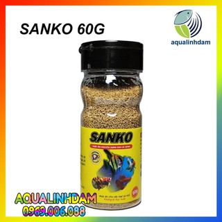 Sanko 60g - Cám dinh dưỡng hạt vụn cho cá nhỏ