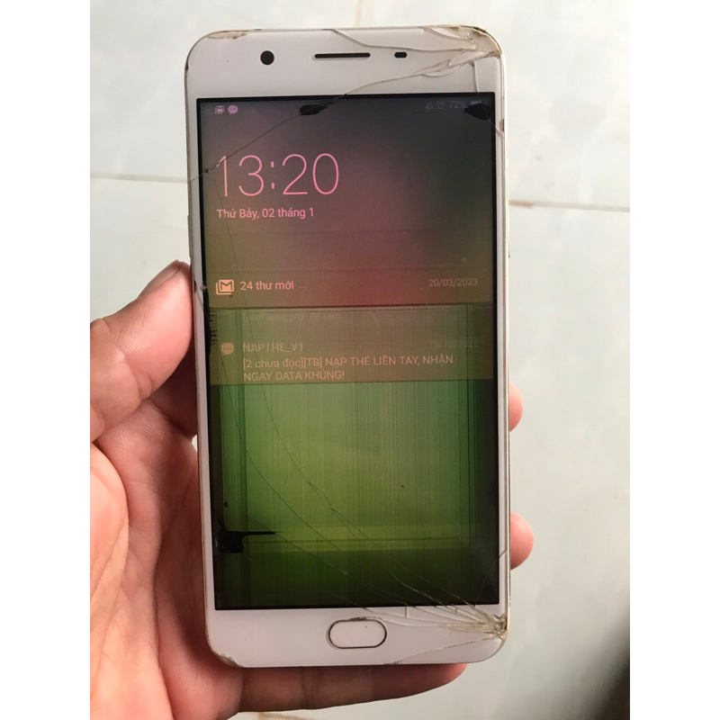 Xác điện thoại oppo f1s