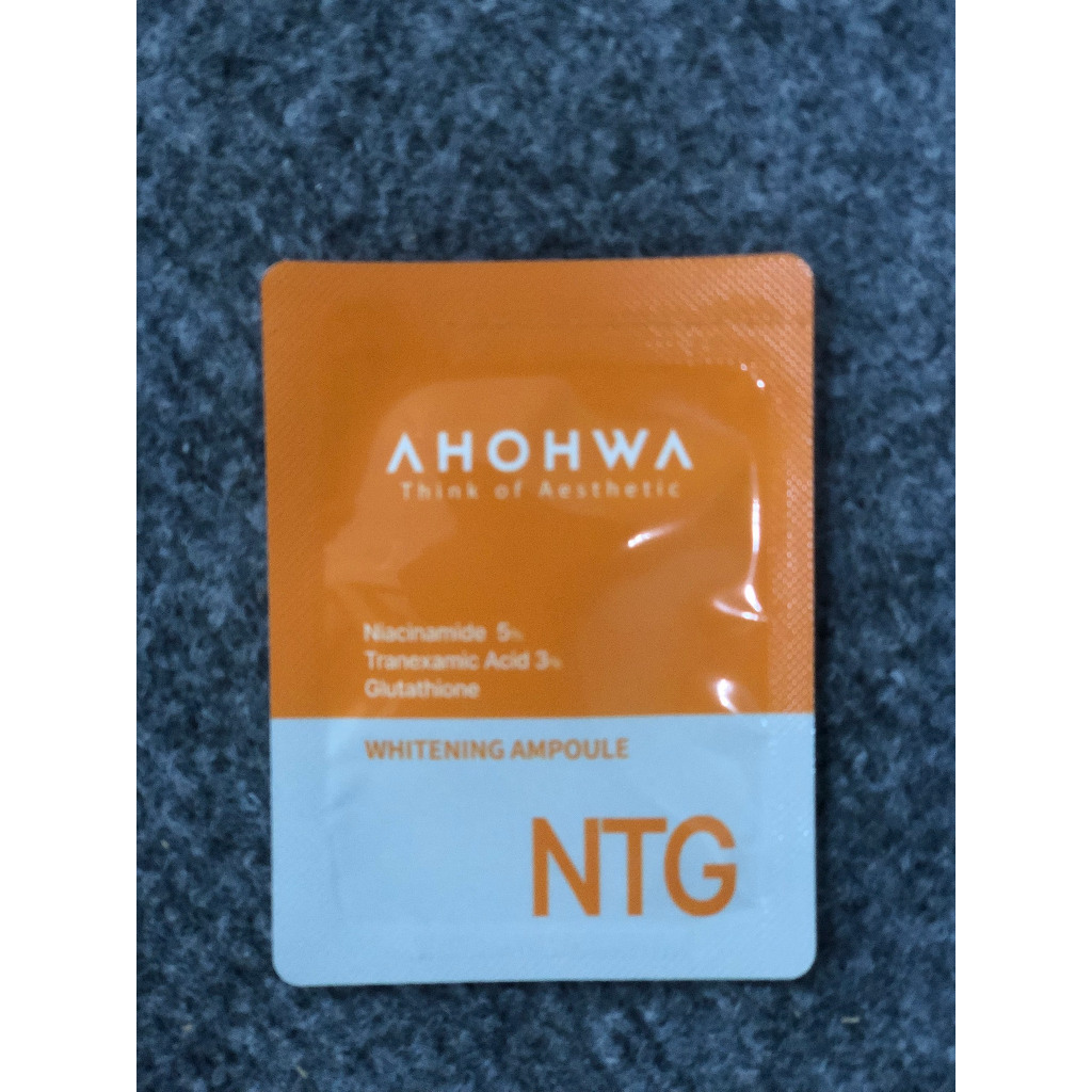 Mẫu thử serum dưỡng trắng da Ahohwa Whitening Cream NTG 3ml