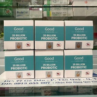 MEN VI SINH GOOD CHOICE’S 35 BILLION PROBIOTIC (Men vi sinh 35 tỷ lợi khuẩn- nhập khẩu MỸ)