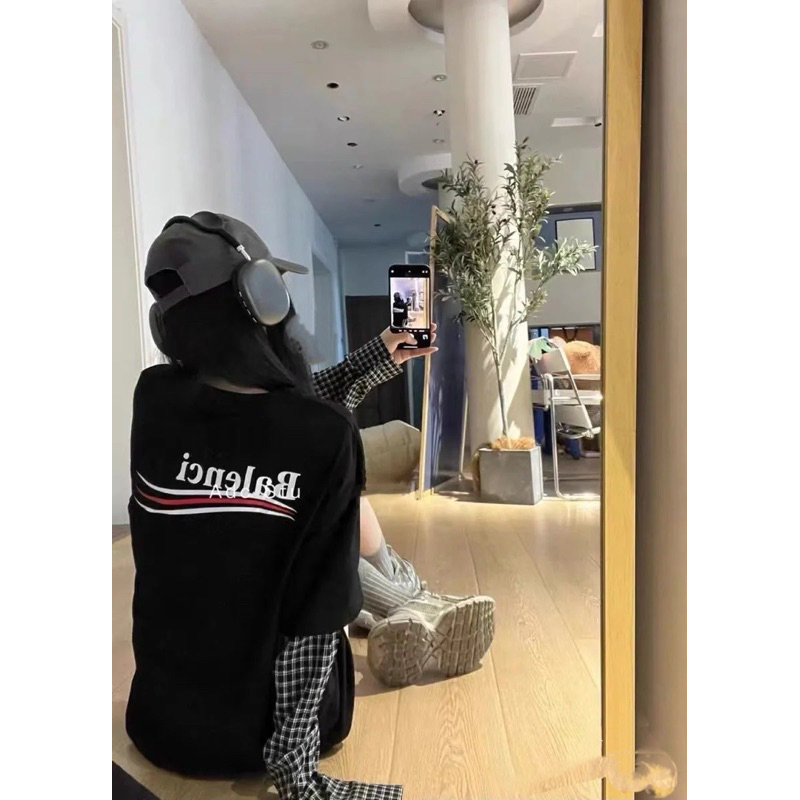 Áo thu đông - Balen - BLCG new FW2023 tay áo shirt