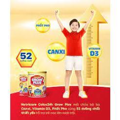 Sữa Bột Colos24H Growplus 0+ Lon 800g