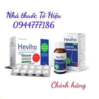HEVIHO (Chính hãng)- Giảm tình trạng viêm đường hô hấp cấp và mãn tính.