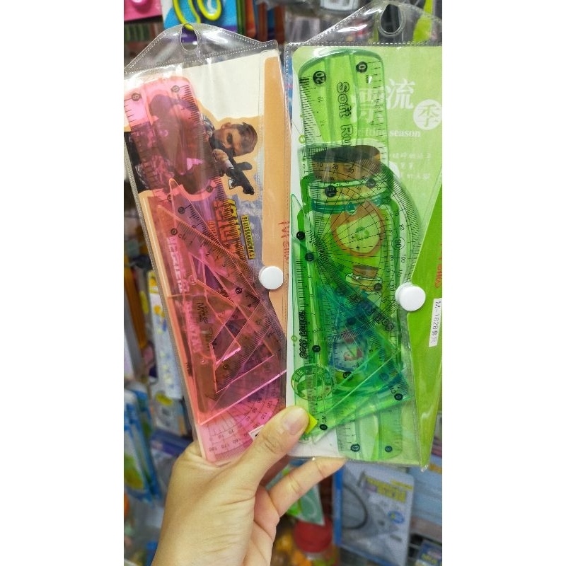 Bộ Thước Kẻ Dẻo 20cm