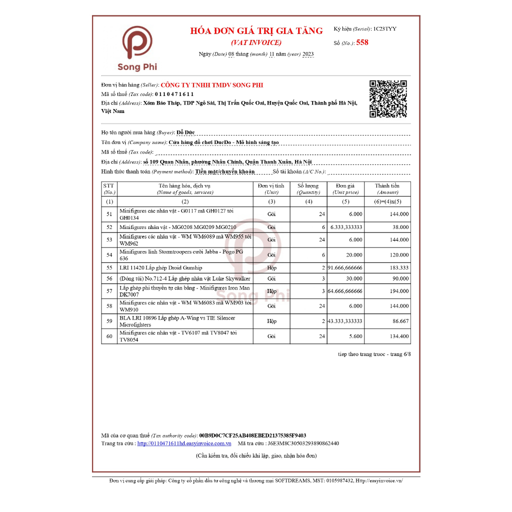 Minifigures nhân vật Chiến tranh giữa các vì sao - Đồ chơi Lắp ghép Xếp hình Mini Mô hình TV6107