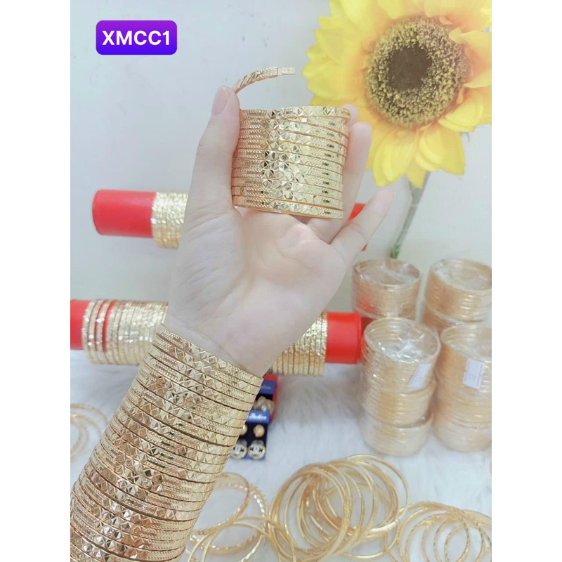 Ximen đồng đeo bền 3 thoi quân bài khía không gỉ