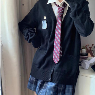Áo khoác len cardigan mỏng bản cao cấp dáng rộng phong cách học sinh Nhật Bản Dory’s Closet