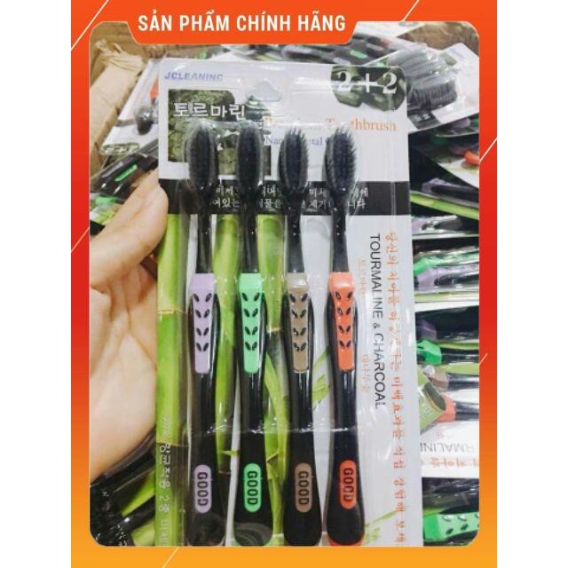 4 Bàn Chải Đánh Răng Hoạt Tính Hàn Quốc Chính Hãng.ĐTLV