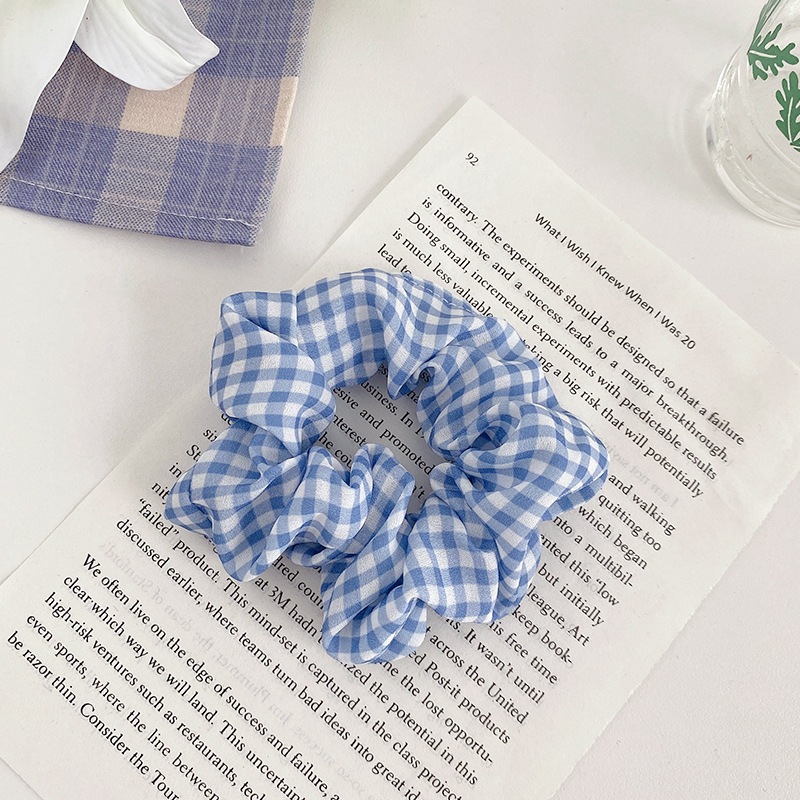 Dây Buộc Tóc Scrunchies, Buộc Tóc, Cột Tóc Vải Thiết Kế Xếp Ly Dễ Thương  Phụ Kiện Tóc Kt12
