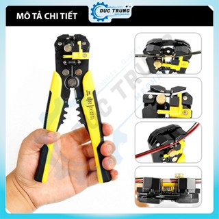 Kìm Tuốt Dây Điện Tự Động Cắt Dây Bấm Cos Đa Năng - 052