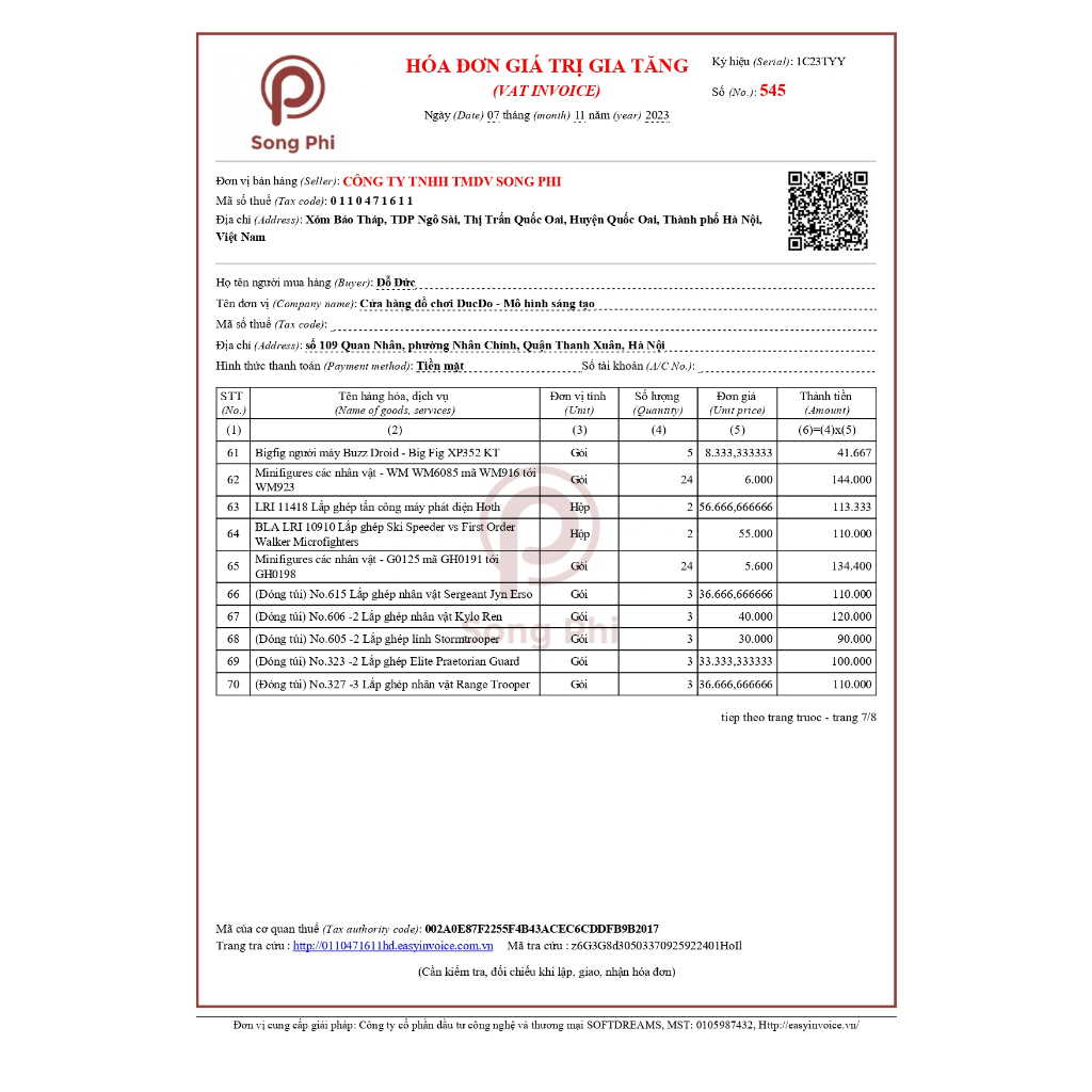 No.605 -2 Lắp ghép Chiến tranh giữa các vì sao lính Stormtrooper - Đồ chơi Xếp hình Mô hình Minifigures 75114