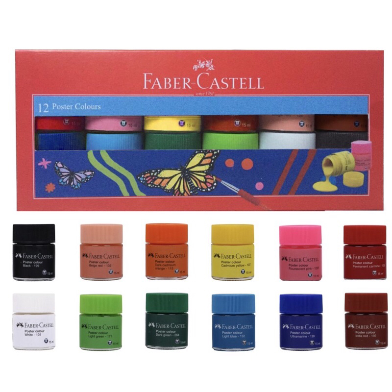 Màu Nước Vẽ Poster Faber-Castell