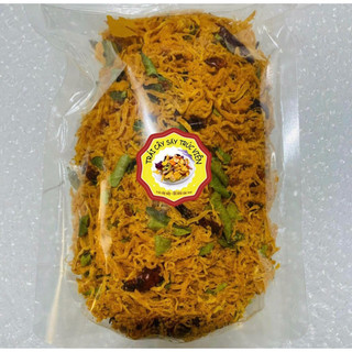 Khô gà lá chanh cay 500gr
