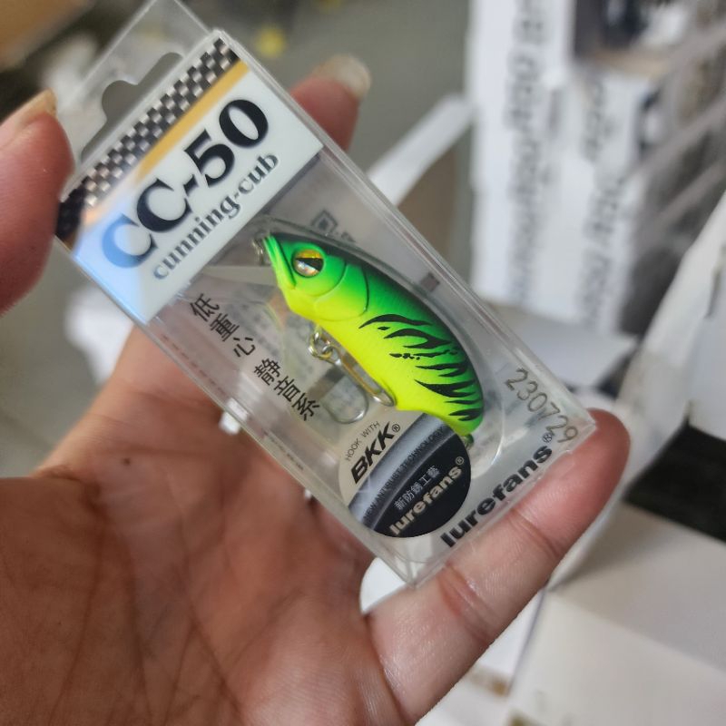 💥💥Mồi  CC50 Chuyên Câu Lure Cá lóc, Chẽm, Mú