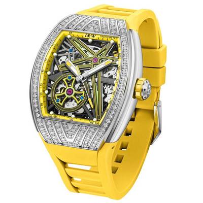 Đồng hồ nam chính hãng I&W Carnival Sport 759G-S4,kính sapphire,chống xước,chống nước 50m,Bh 24 tháng,máy cơ