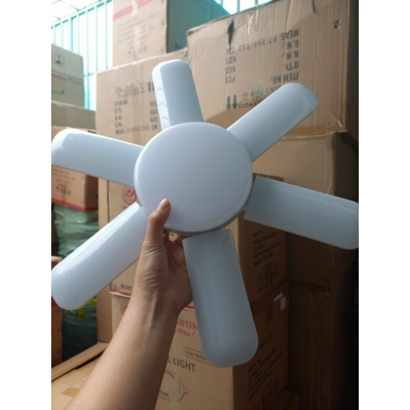 Đèn LED hình quạt 6 cánh siêu sáng