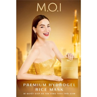 Mặt nạ gạo gold hydrogel m.o.i hồ ngọc hà