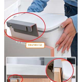 Thanh nhựa Thanh cài Thanh gài treo thùng rác thông minh treo tủ bếp