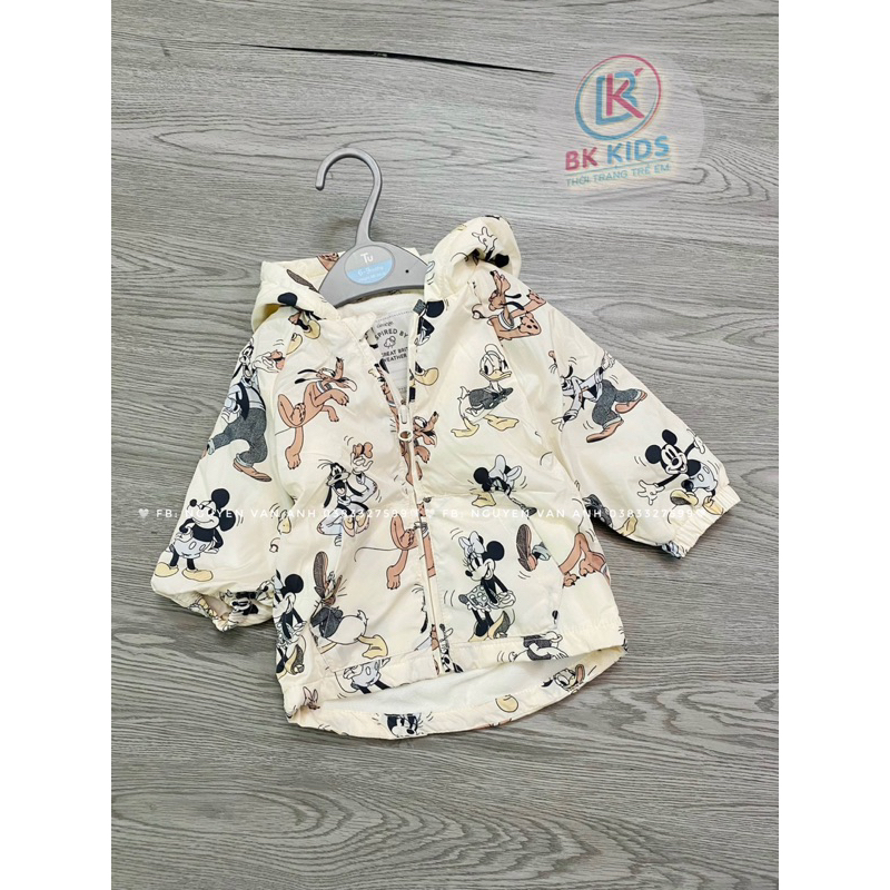 Áo gió G.e.o tuồn sịn cho bé