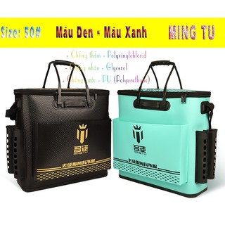 Túi đựng cá, đựng phụ kiện câu cá mingtu cao cấp, eva chất lượng cao, mt 50cm abs