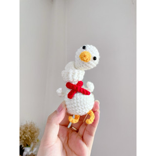 Vịt cổ dài vô tri ngáo ngơ bằng len