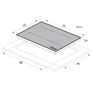 Bếp từ đôi Spelier SPM-T666K Plus