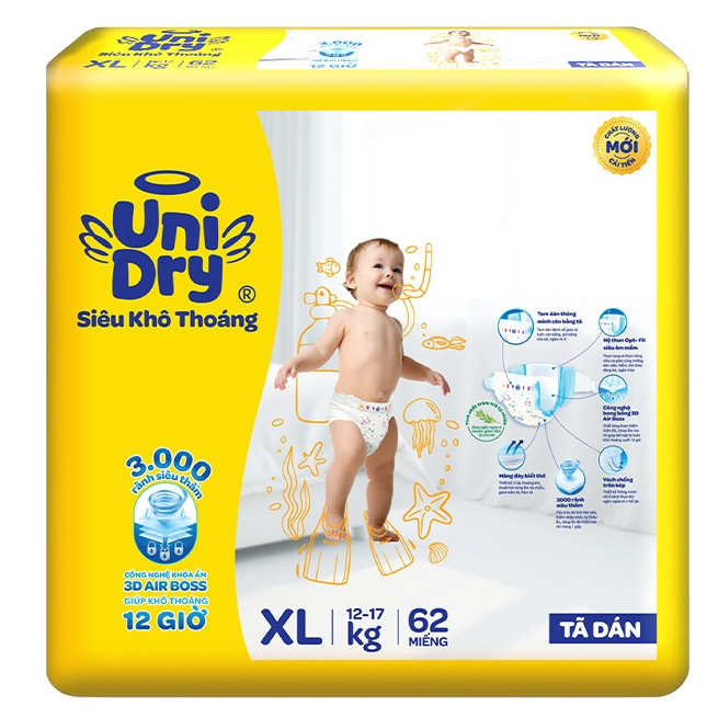 TÃ DÁN UNIDRY M76/L68/XL62 MIẾNG