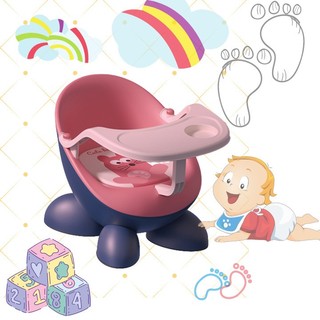 Ghế Ăn Dặm Tập Ăn Cho Bé Gấp Gọn Chân THấp Có Còi Kêu