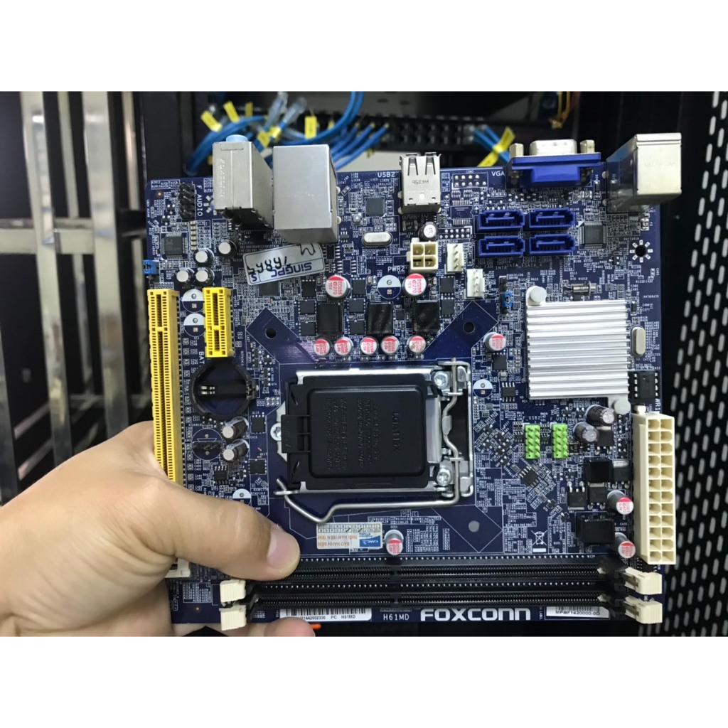 Main H61MD FOXCONN chạy socket 1155. Bo mạch chủ FOXCONN H61MD cũ