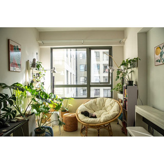 Ghế mây tròn papasan