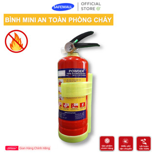 Bình cứu hỏa mini 1Kg, 2Kg, Bình chữa cháy ô tô An toàn bảo vệ xe, bình xịt mini nhỏ gọn và tiện lợi SAFEMALL