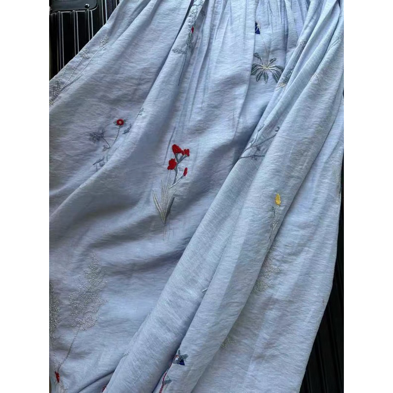 Đầm Babydoll Hoa Nhí Dáng Xoè Dài Taobao Order