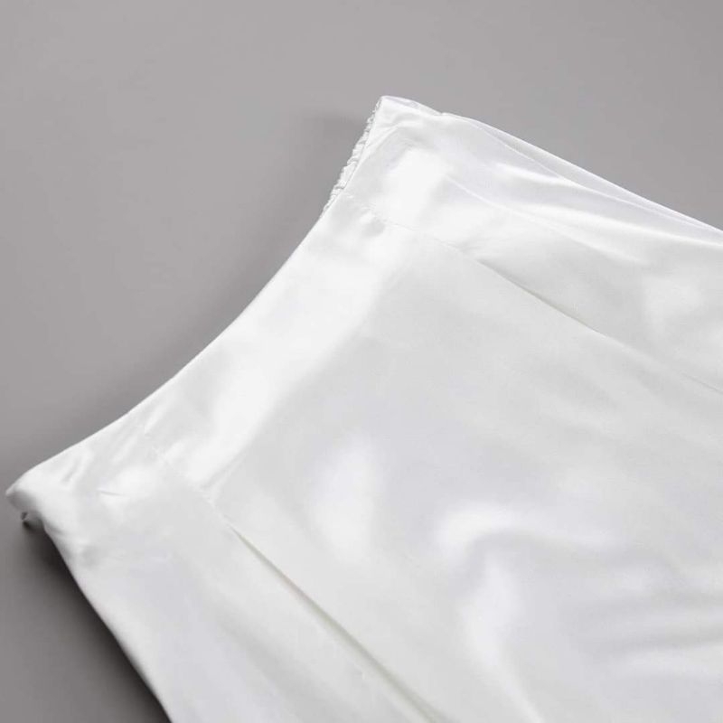 Chân Váy Dáng Dài Lụa Satin Cho Nữ