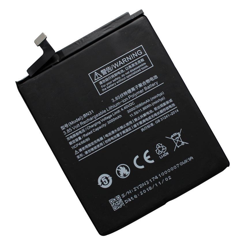 Pin Xiaomi Redmi Note 5, BN31 3000/3080mAh