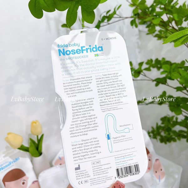 DỤNG CỤ HÚT MŨI TỐT NHẤT - DỄ DÙNG NHẤT HIỆN NAY CHO BÉ #NOSE_FRIDABABY