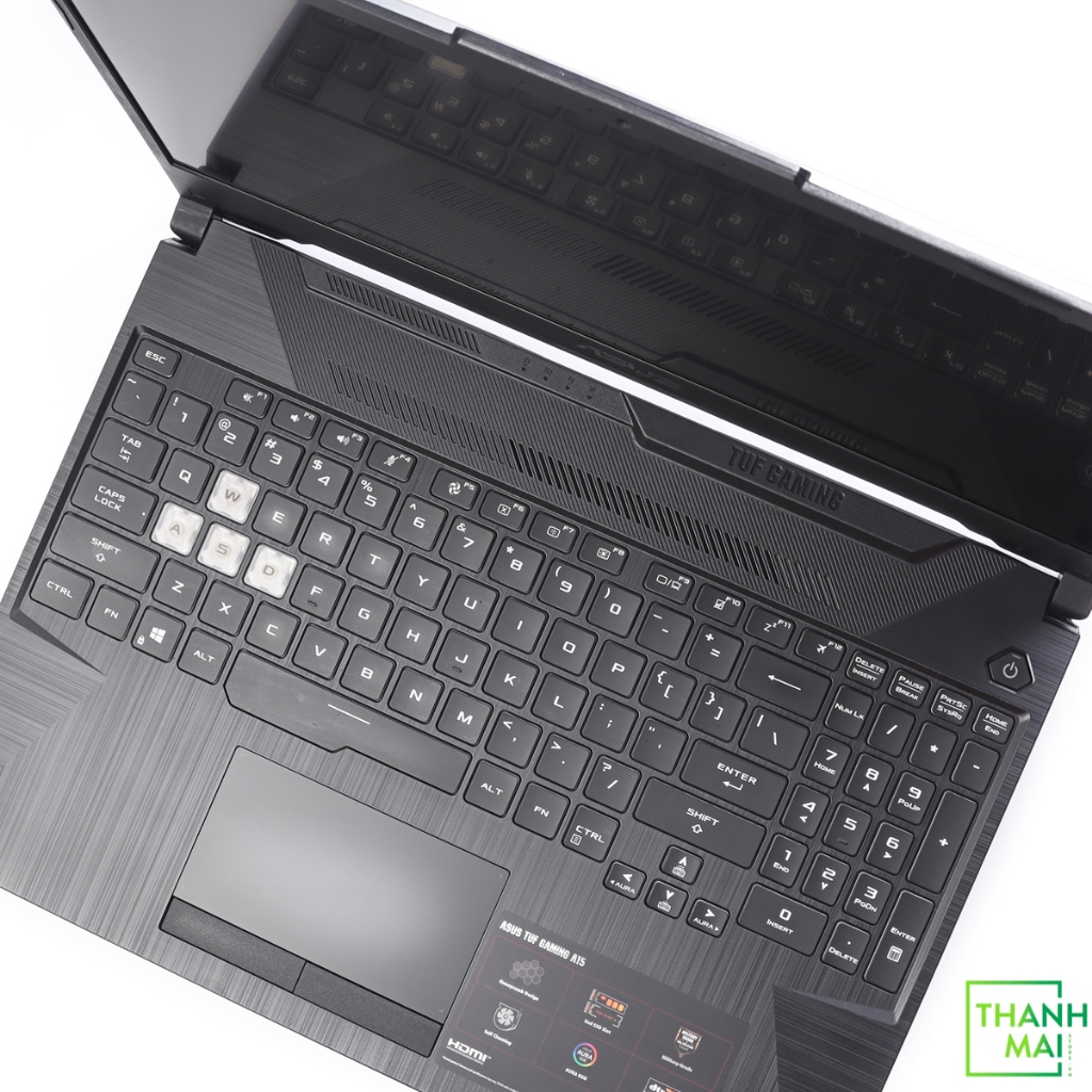 Laptop cũ Asus TUF Gaming A15 FA506IU | Ryzen 7-4800H | Ram 16GB | SSD 512GB +HDD 1TB | NVIDIA GTX 1660Ti |15.6″ FHD IPS