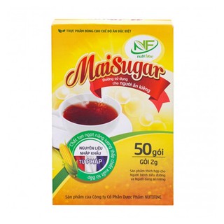 ✅ [CHÍNH HÃNG] ĐƯỜNG BẮP ĂN KiÊNG MAISUGAR ( 50gói/ 2g)
