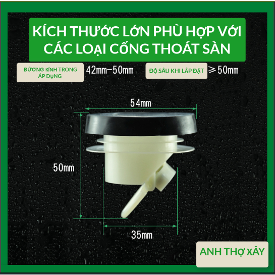 Nắp Ngăn Mùi Thoát Sàn Ngăn Mùi Hôi Cống