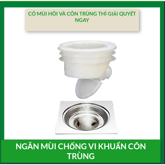 Nắp Ngăn Mùi Thoát Sàn Ngăn Mùi Hôi Cống
