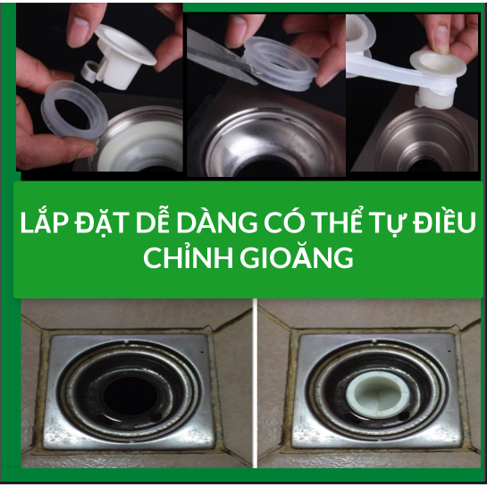 Nắp Ngăn Mùi Thoát Sàn Ngăn Mùi Hôi Cống