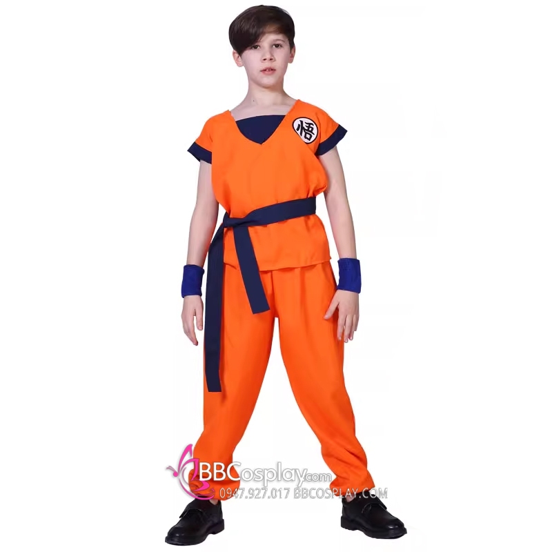 Trang Phục Son Goku Trẻ Em Và Người Lớn (Có Đủ Size) - 1130