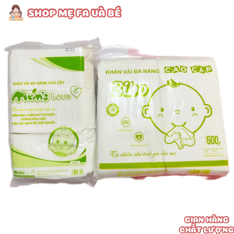 Khăn khô đa năng BIBO 300gr - 600gr mềm mịn an toàn cho bé - Khăn vải khô đa năng cao cấp