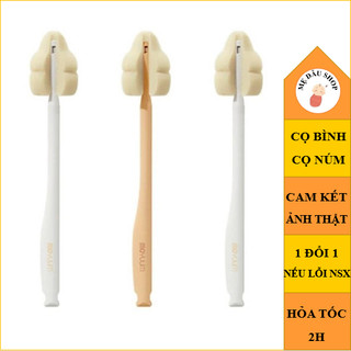 Cọ bình sữa núm ti Moyuum - Cọ mút xốp bọt biển cao cấp - Hàng chuẩn