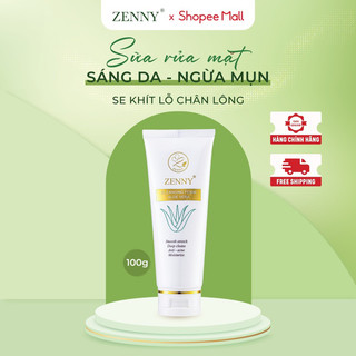Sữa rửa mặt thiên nhiên làm sạch sâu sáng da ngừa mụn se khít lỗ chân lông zenny cosmetic