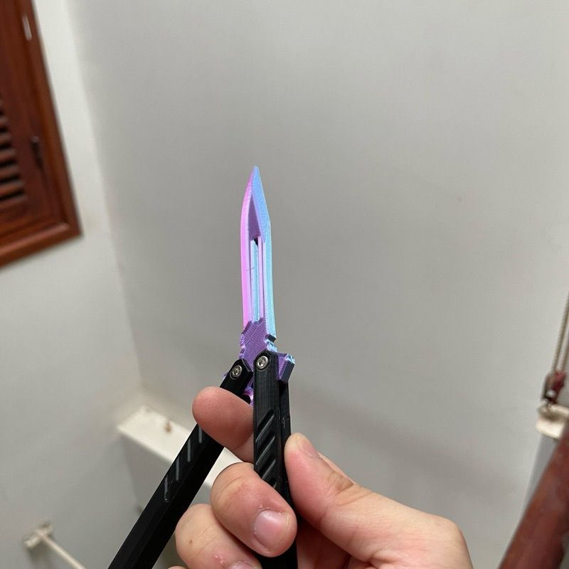 Mô hình Balisong Nhựa in 3D tập mua trưng bày Butterfly