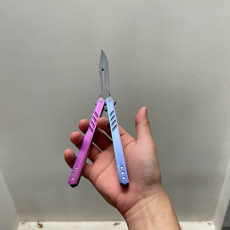 Mô hình Balisong Nhựa in 3D tập mua trưng bày Butterfly